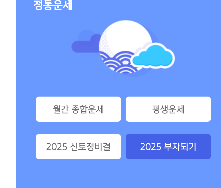 2025년 무료로 신년운세보기 푸른뱀띠 해 (신한라이프 운세보기)