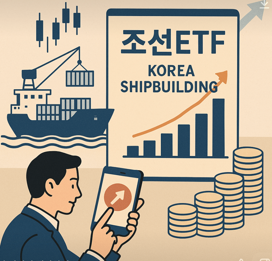 관세전쟁 수혜주로 떠오른 조선 ETF, 지금이 기회일까?
